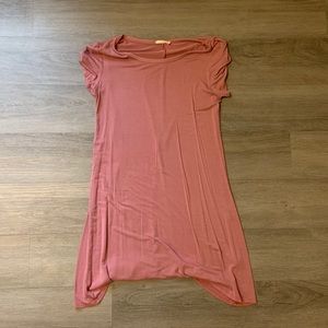 5/$25 Light pink t shirt dress